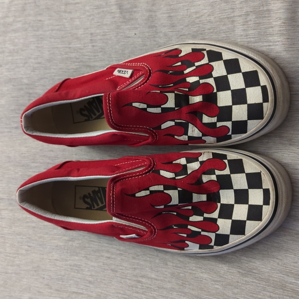 Flame checker vans